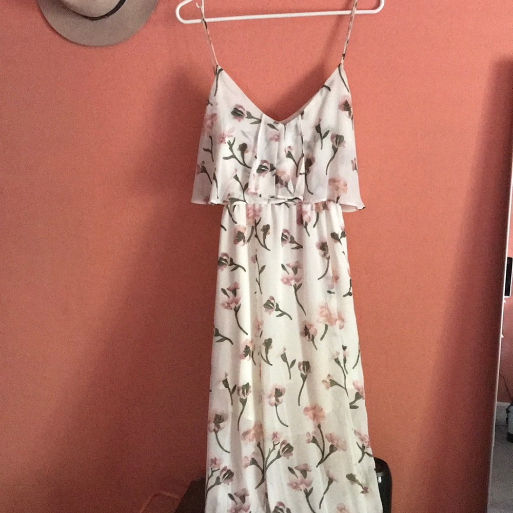 Maxi floral dress